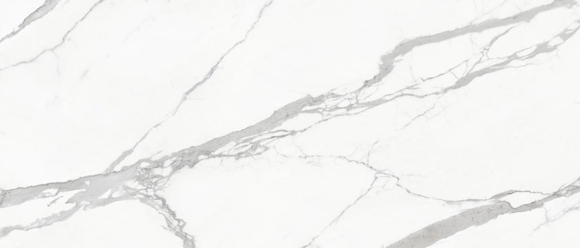 Ceramica Vallelunga, Grandiosa - 02VGR2SL - Statuario, Lusso, 120x280cm, 6.00mm, Rett.