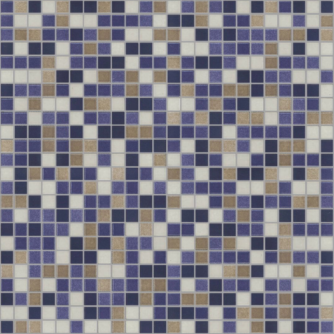Appiani, Mix Colour - XPOE 701 - Poetic 01 Viburno/Nuvola/Oceano/Anemone, Naturale (2.5x2.5), 30x30cm, 7.20mm
