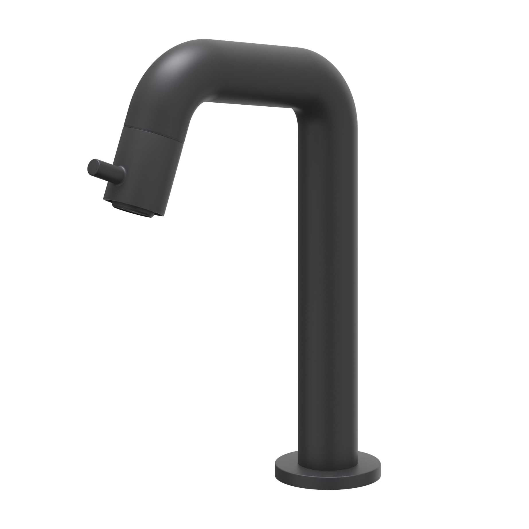 IVY Bond fonteinkraan contour - model S - mat zwart PED
