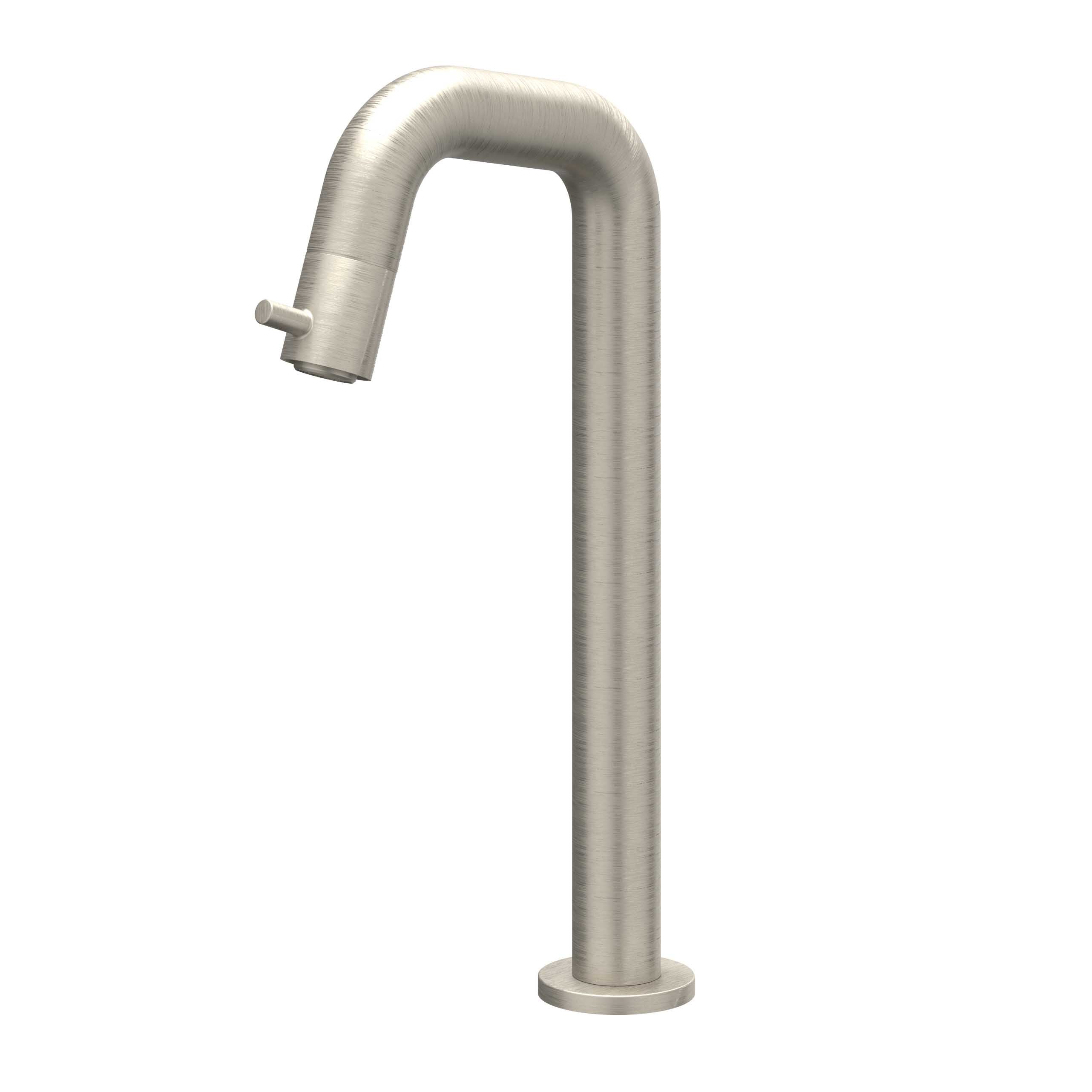 IVY Bond fonteinkraan contour verhoogd - model L - geborsteld nickel PVD