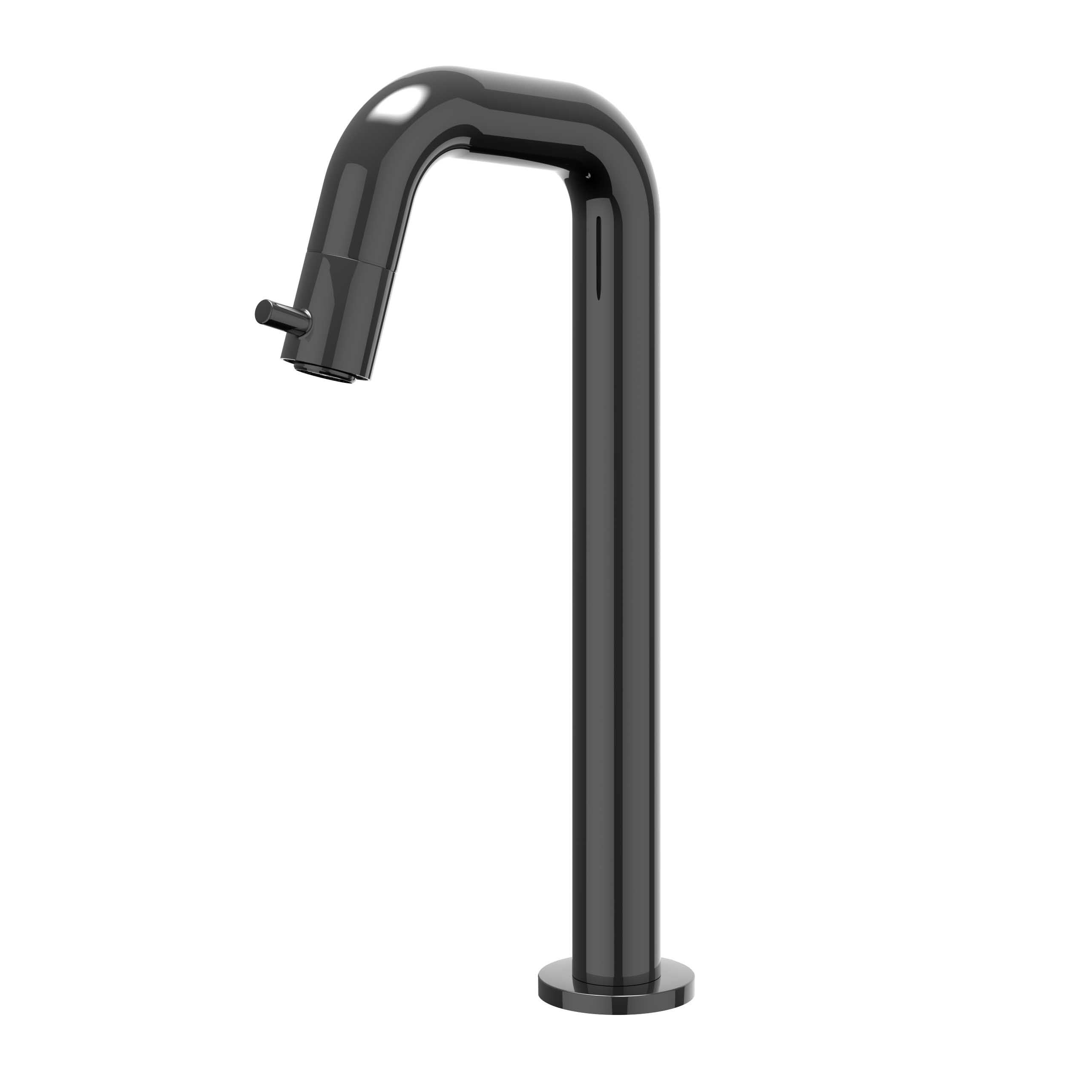 IVY Bond fonteinkraan contour verhoogd - model L - zwart chroom PVD