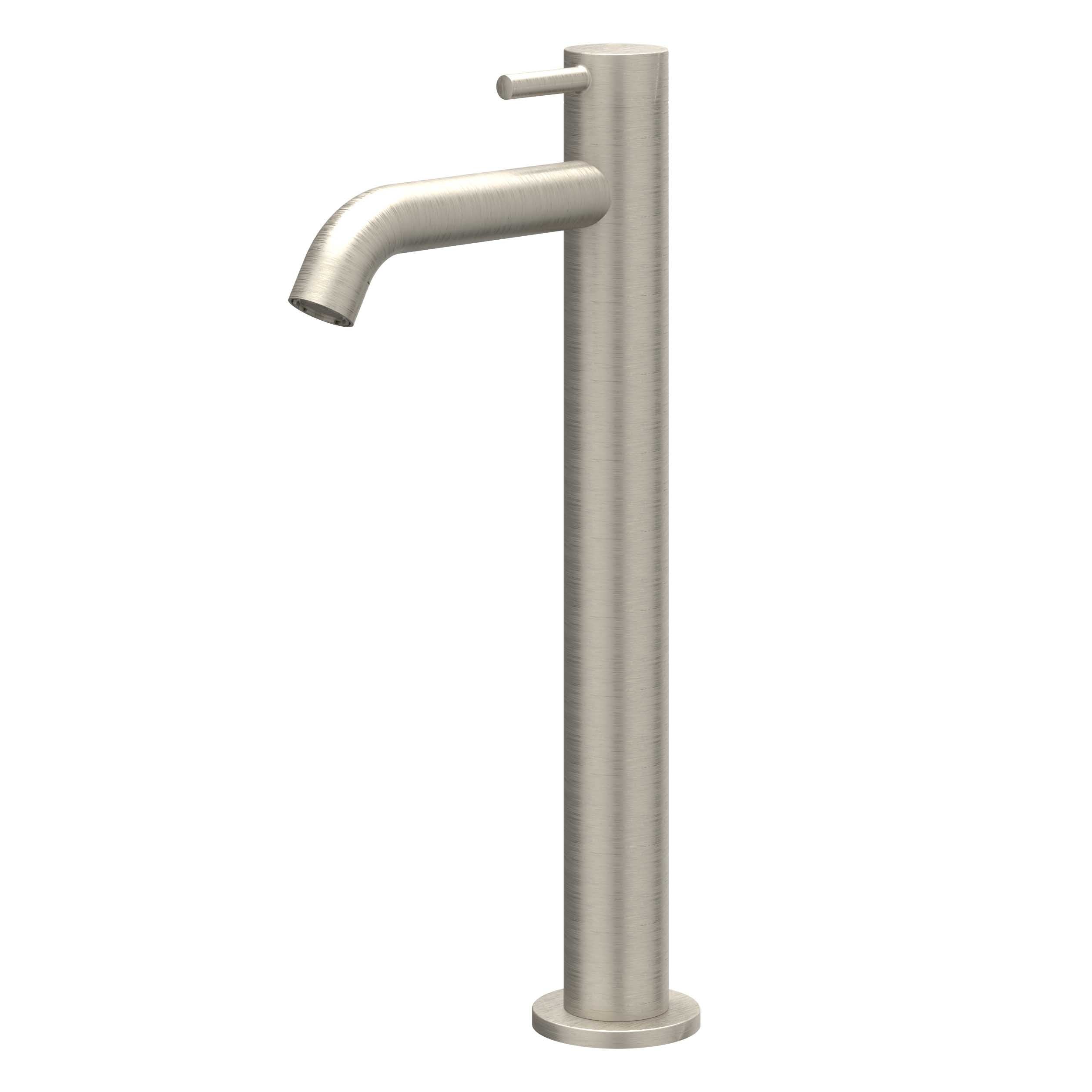 IVY Bond fonteinkraan verhoogd - model L - geborsteld nickel PVD