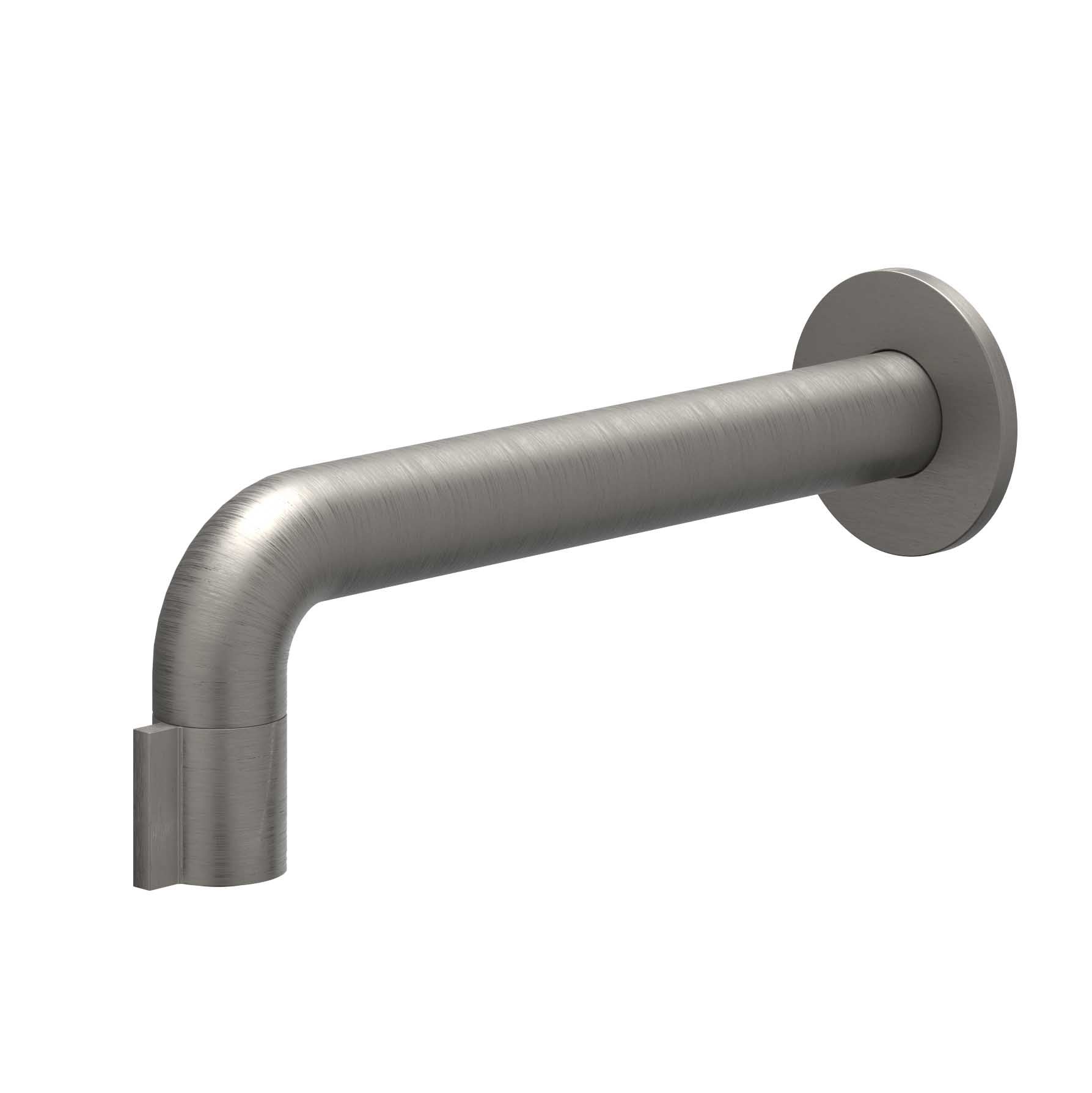IVY Pact wandfonteinkraan inkortbaar - geborsteld metal black PVD