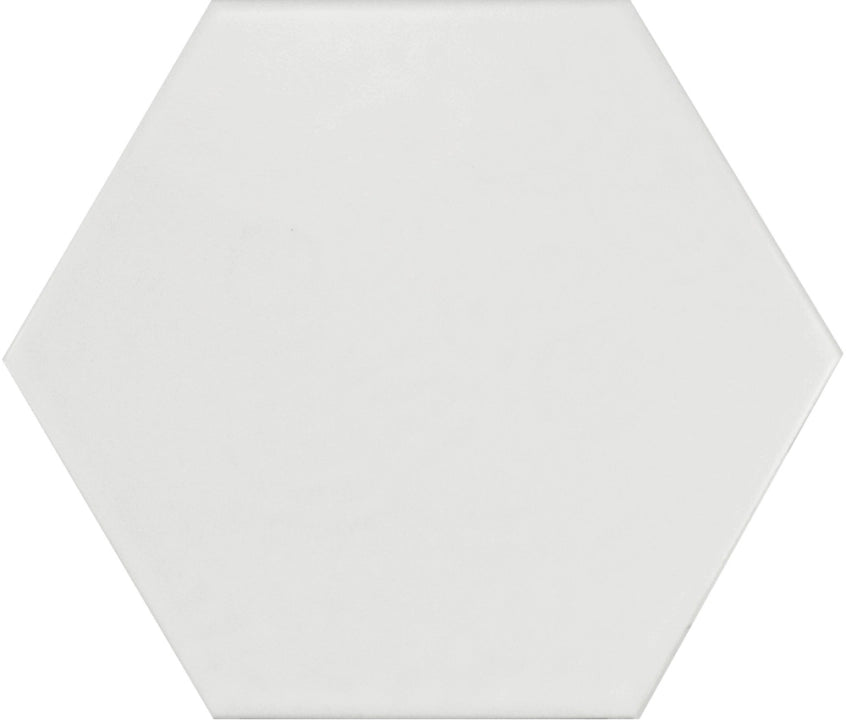 Equipe Ceramicas, Hexatile - 20339---Blanco,-Matt,-17.5x20cm,-9.00mm,-Rett.
