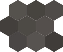 Dune Ceramica, Chicago - Charcoal, Matt, 21.5x25cm, 9.00mm