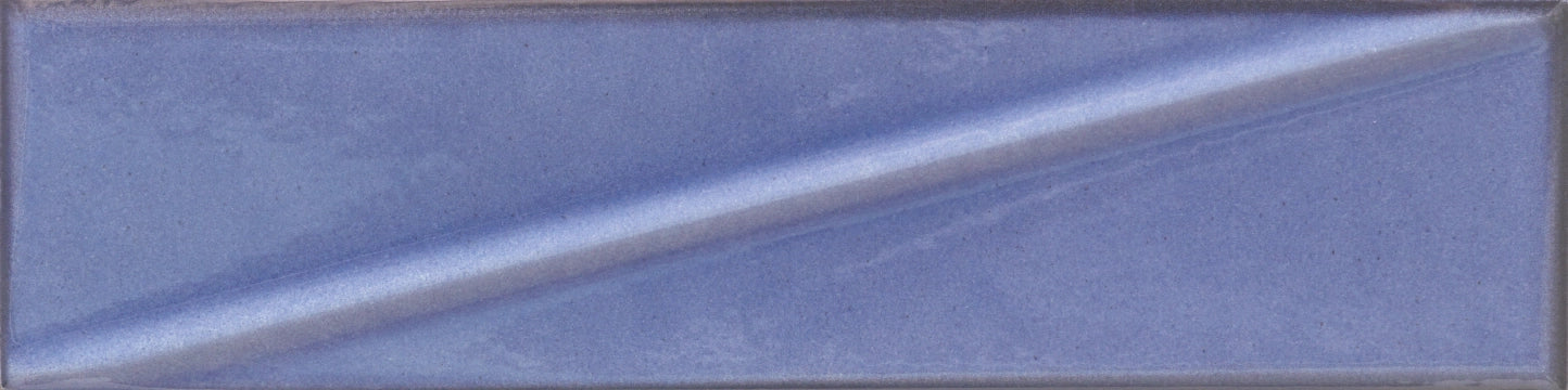 Ceramiche Settecento, Pulse - 154214 - Azure, Glossy, 7.6x30.5cm, 10.00mm, Rett.