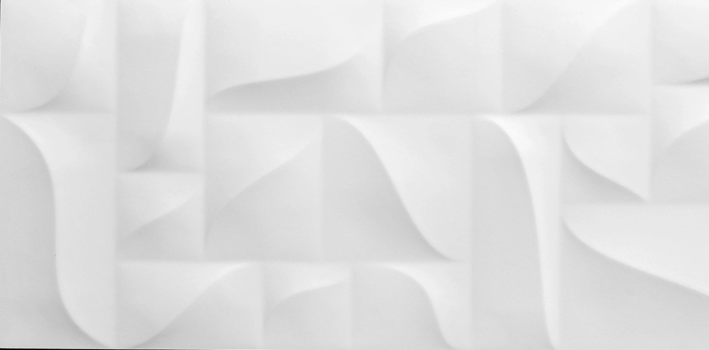 Keraben, Superwhite - KU705050 - Superwhite Geometric, Gloss, 30x60cm, 10.00mm, Rett.