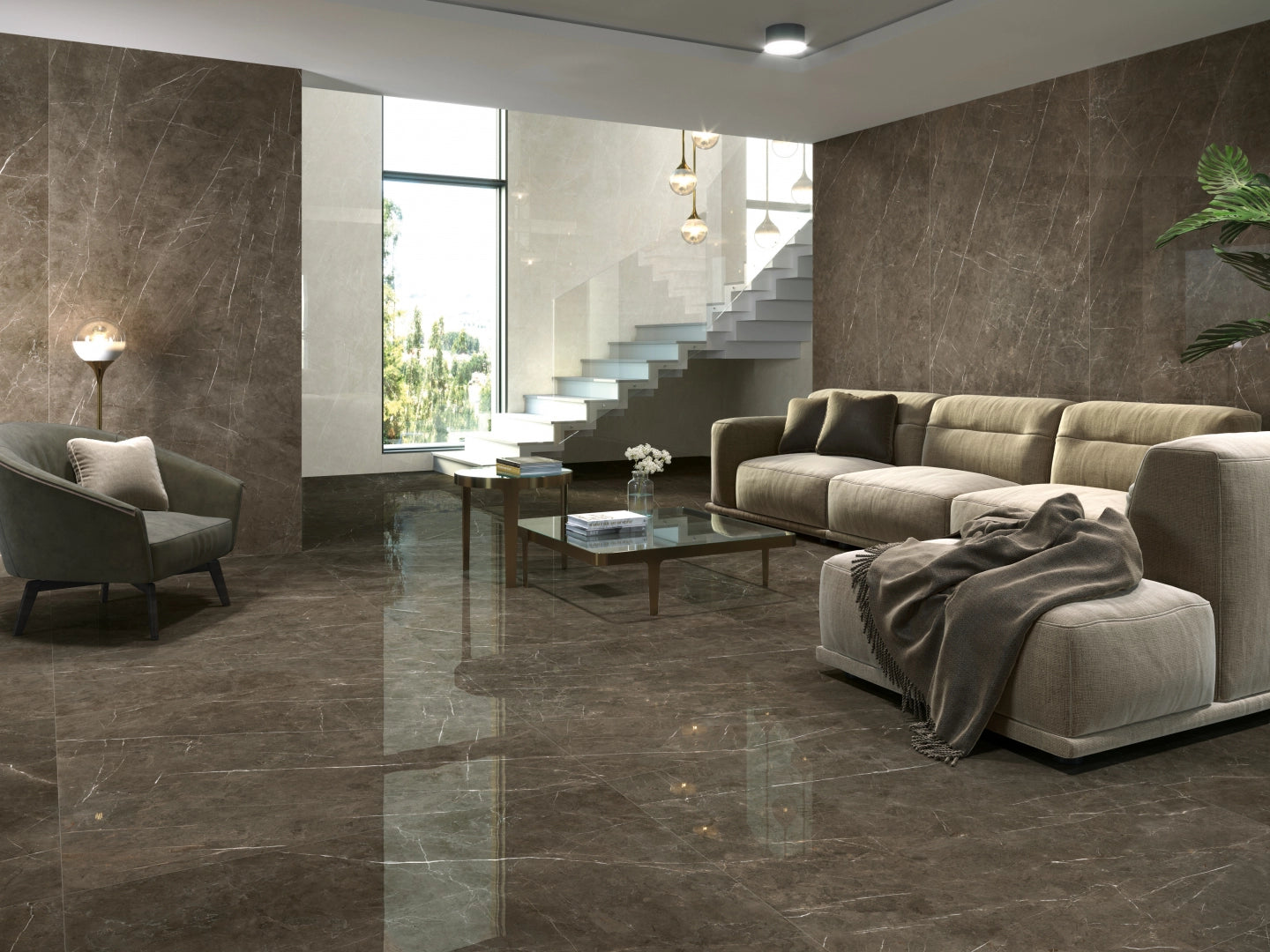 Azulejos Benadresa, Tessino - WB4012R - Smoke, Naturale, 40x120cm, 10.00mm, Not rectified