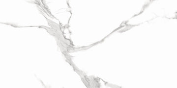 Emotion Ceramics, Lenox - White, Brillo, 60x120cm, 9.50mm, Rett.