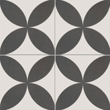 Ceramica Valsecchia, Gemini - 4 Black, Naturale, 15x15cm, 8.50mm, Rett.