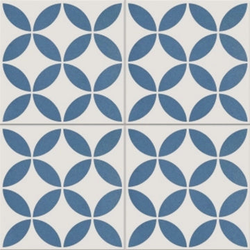 Ceramica Valsecchia, Gemini - 5 Blue, Naturale, 15x15cm, 8.50mm, Rett.