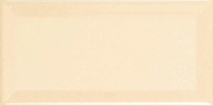 Ape Ceramica, Metro - R15 - Crema, Shine, 7.5x15cm, 7.00mm