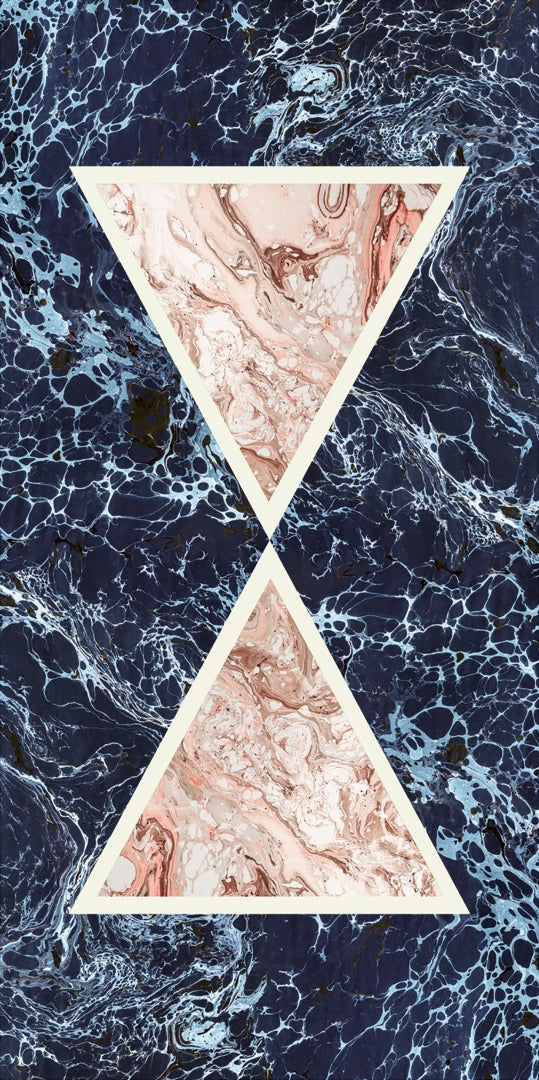 Cedit, Araldica - 763514 - Triangolo Blu, Lucido, 120x240cm, 6mm, Rett.