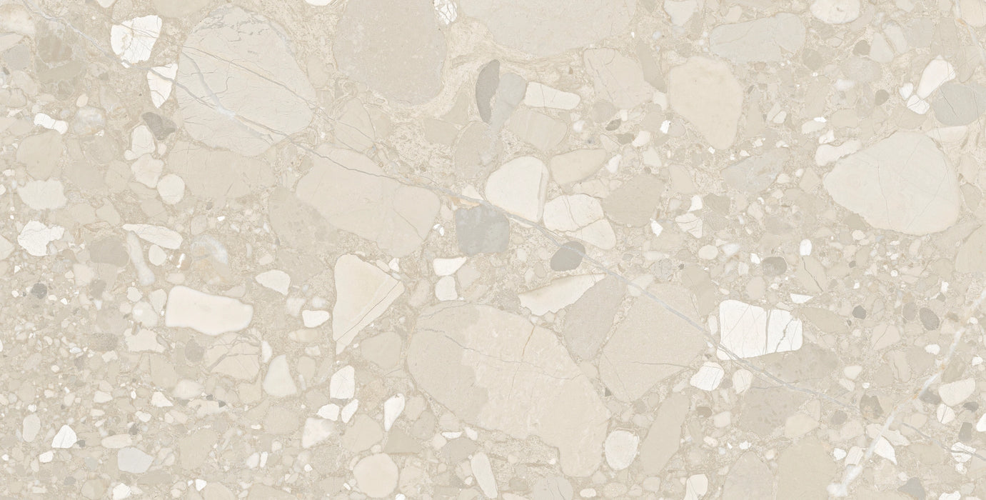 Geotiles, Patagonia - Beige, Natural, 30x60cm, 10.00mm, Rett.