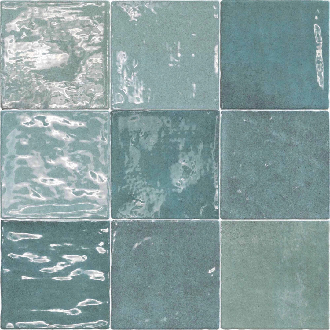 Class Tile, Mycolors - CEMYC010007 - Verde, Natural, 10x10cm, 10.00mm, Rett.