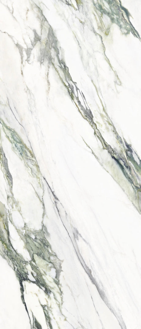 Italgraniti, Charm Experience - CH02XPL - Calacatta Green, Lappato, 120x280cm, 6.00mm, Rett.