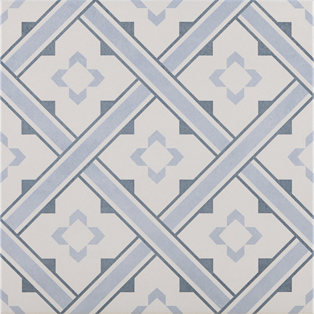 Pamesa, At.Kilburn-Waterloo - Kilburn Blue, Matt, 45x45cm, 10.00mm