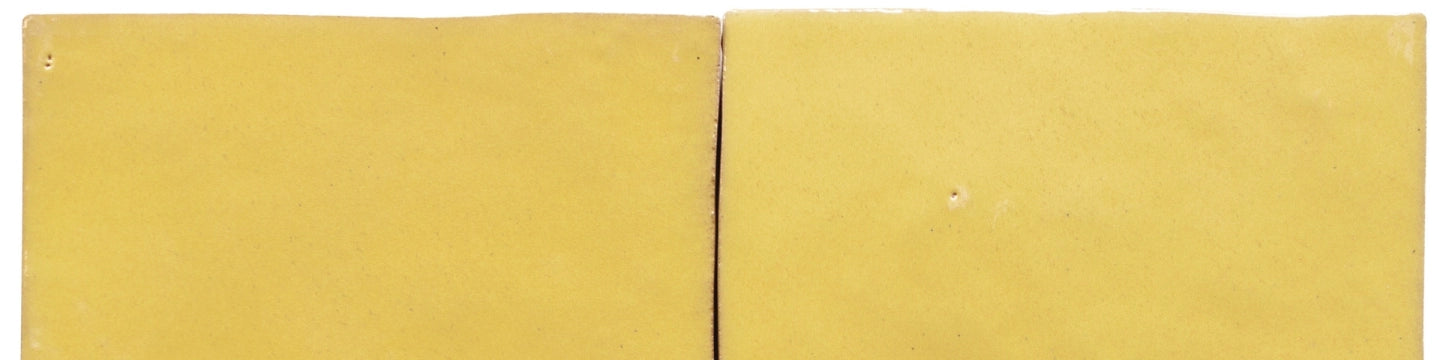Cevica, Zelij - CEM17 - Amarillo, Mate, 5x20cm, 10.00mm