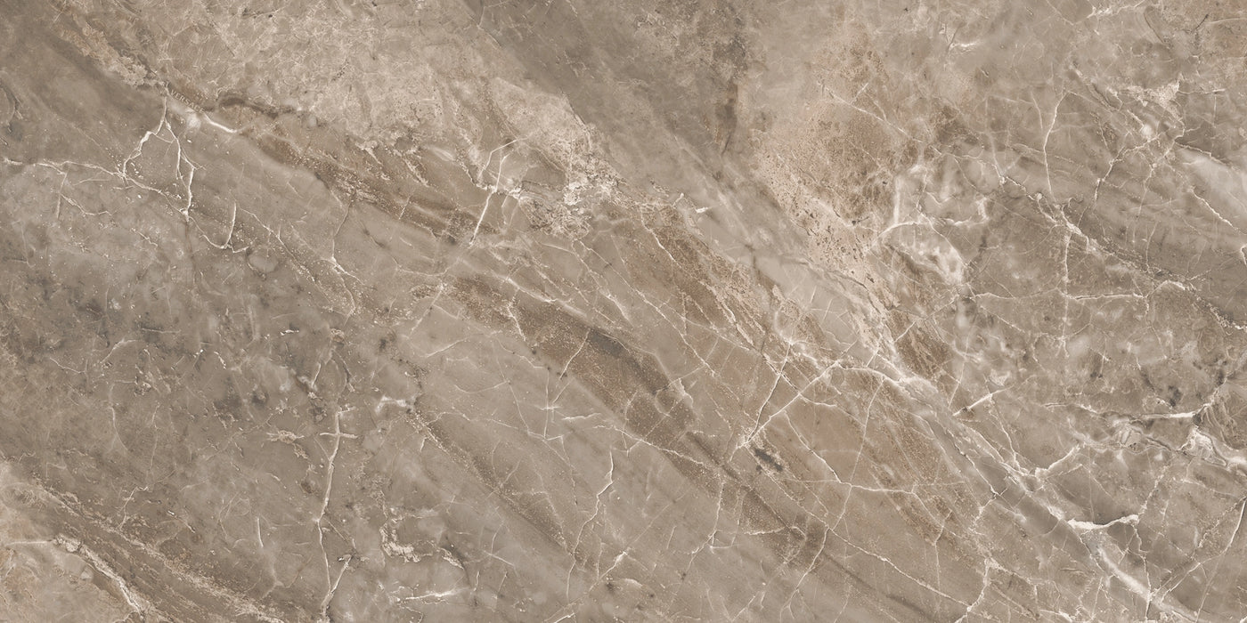 Versace Tiles, Marble - 240066 - Grigio, Lappato, 58.5x117.2cm, 10.00mm, Rett.