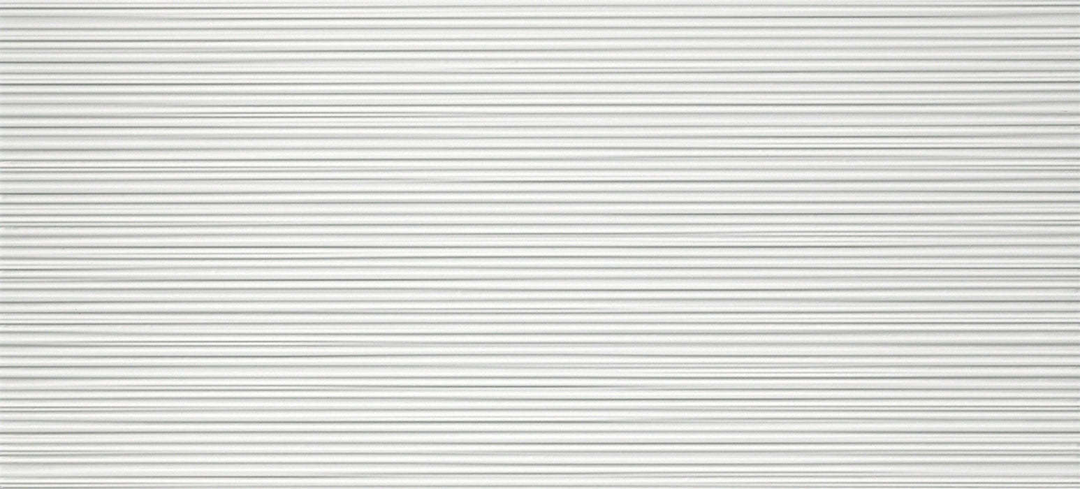 Atlas Concorde, 3d Wall Design - A6BH - Geometric 3d Line White, Matt, 50x120cm, 11.00mm