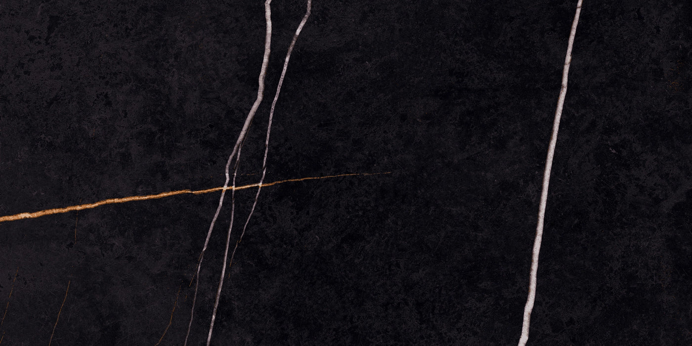 Gardenia Orchidea, La Marmoteca - G0027066 - Sahara Noir, Lux, 60x120cm, 6.00mm, Rett.