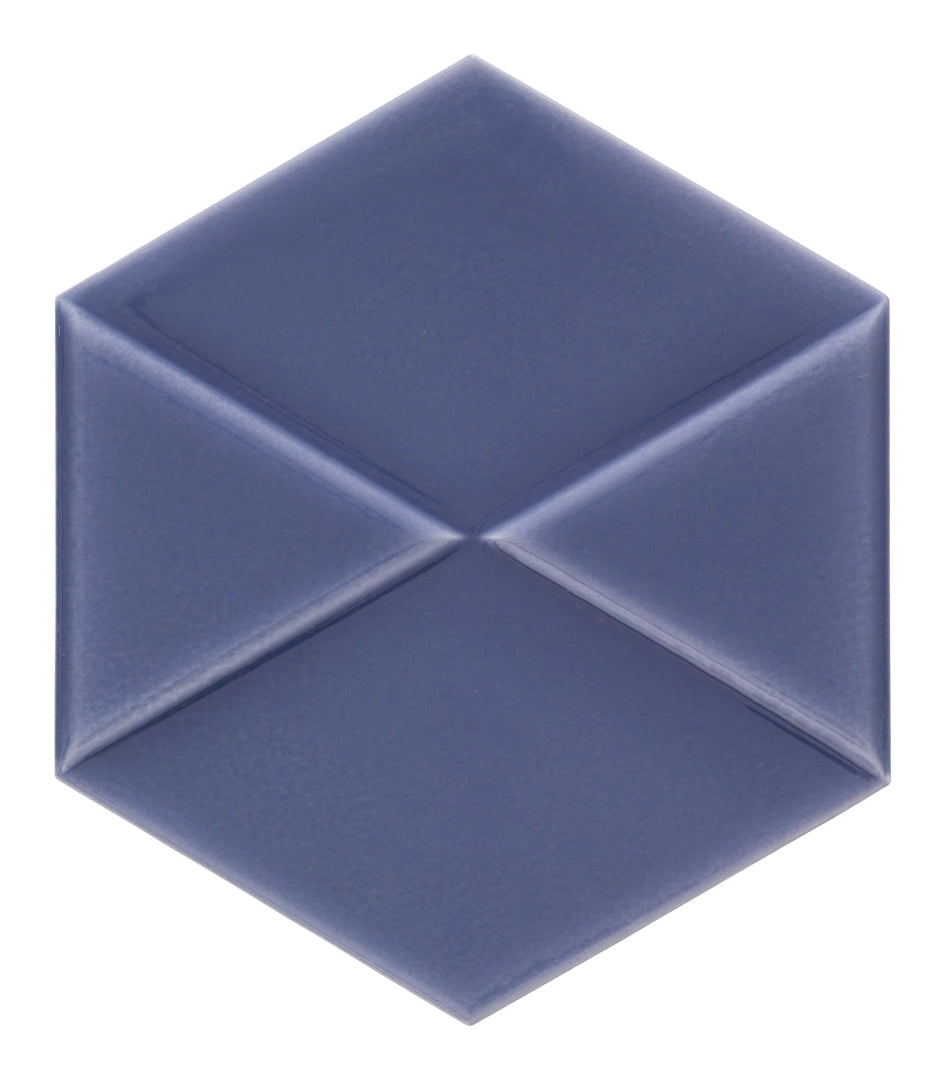 Ceramiche Settecento, Outfit - 167127 - Denim, Matt, 15.6x18cm, 10.00mm, Rett.