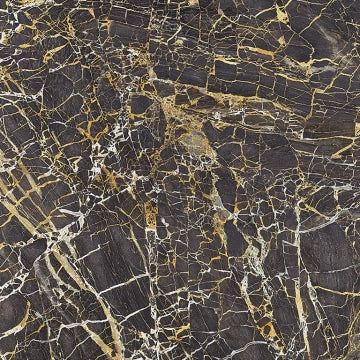 Cifre Ceramica, Golden - Black, Polished, 60x60cm, 9.50mm, Rett.