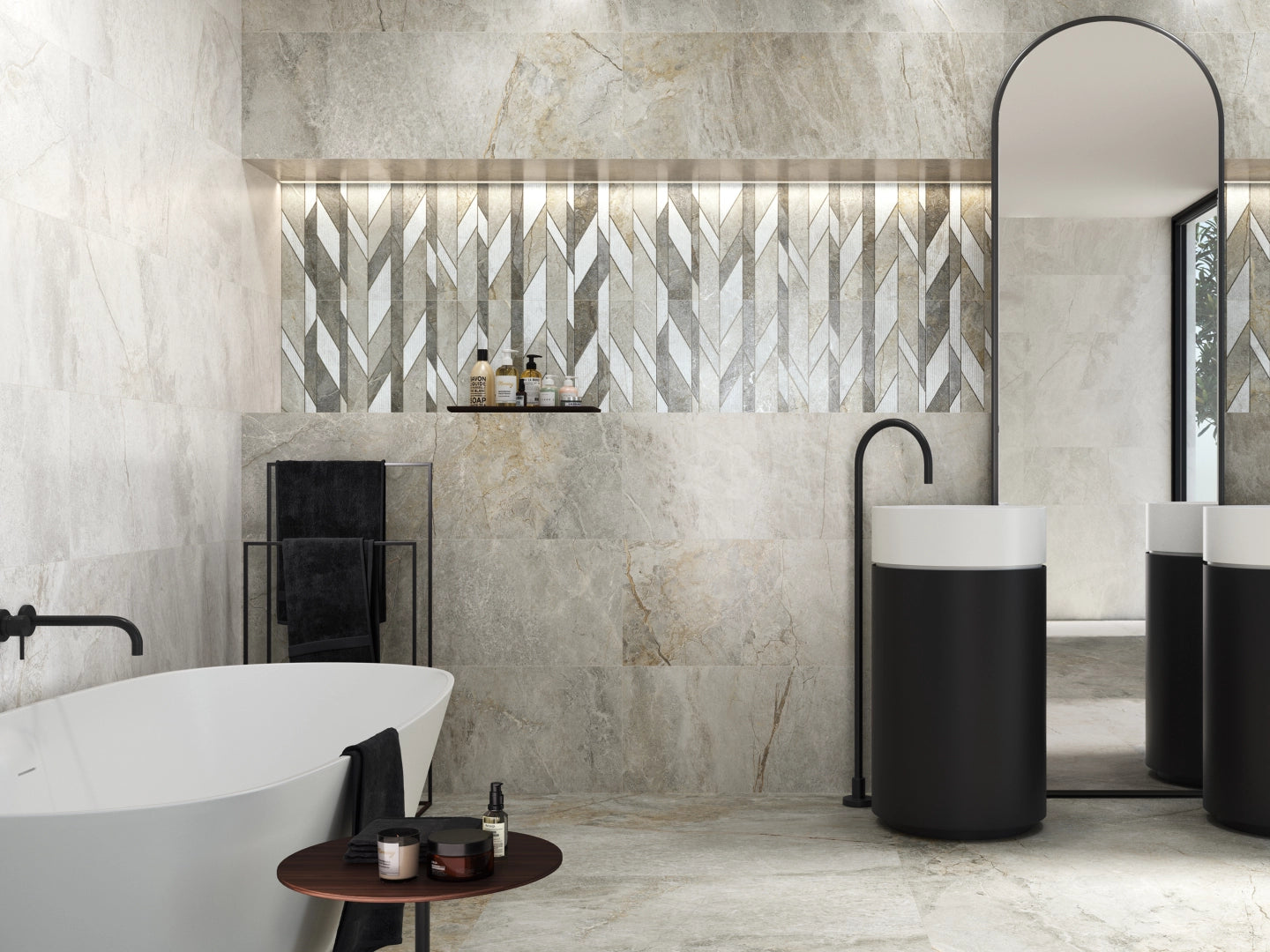 PorcelaniteDos, Tamesis - White, Antislip, 100x100cm, 10.00mm, Rett.