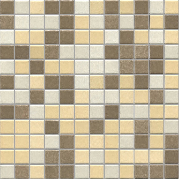 Appiani, Mix Wellness & Pool - XWEL 718 - Mix Wellness & Pool 18  Flos/Gelsomino/Viburno, Naturale (2.5x2.5), 30x30cm, 7.20mm