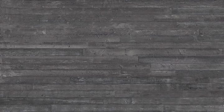 Provenza Ceramiche, Re-play Concrete - EKG3 - Anthracite, Cassaforma 3D, 80x160cm, 9.50mm, Rett.