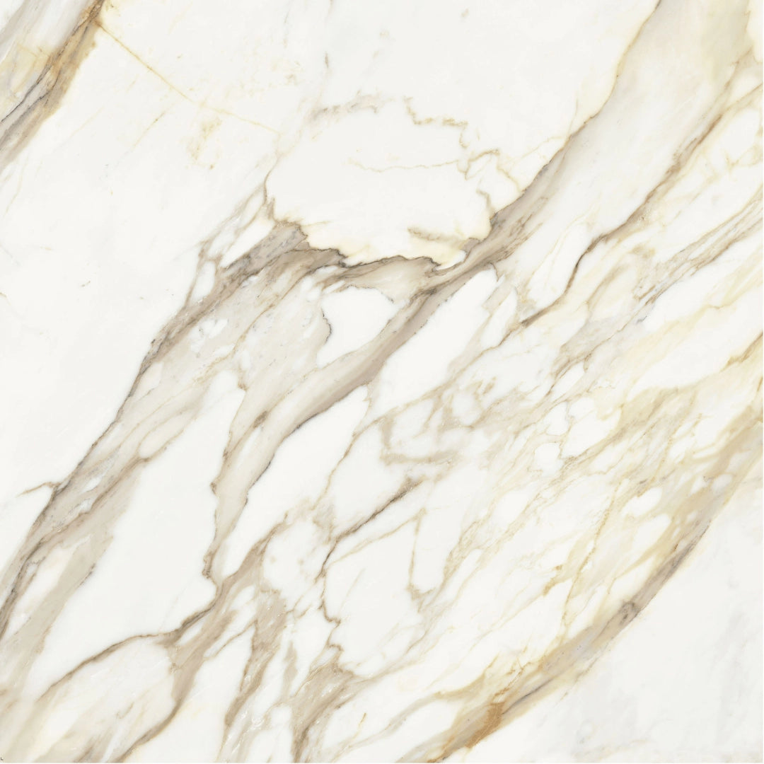 Impronta Ceramiche, Marmi di Impronta - IMI0188L - Calacatta Oro, Lappato, 80x80cm, 9.00mm, Rett.