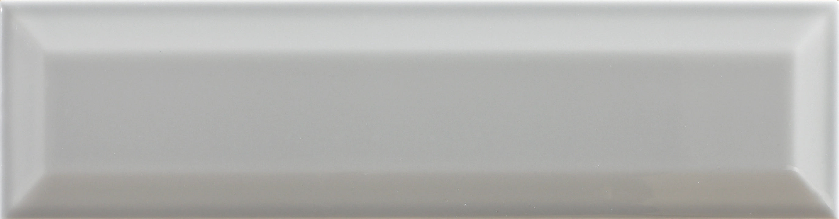 Argenta Ceramica, Adana Bevel - Grigio, Gloss, 7.5x30cm, 10.00mm, Not rectified