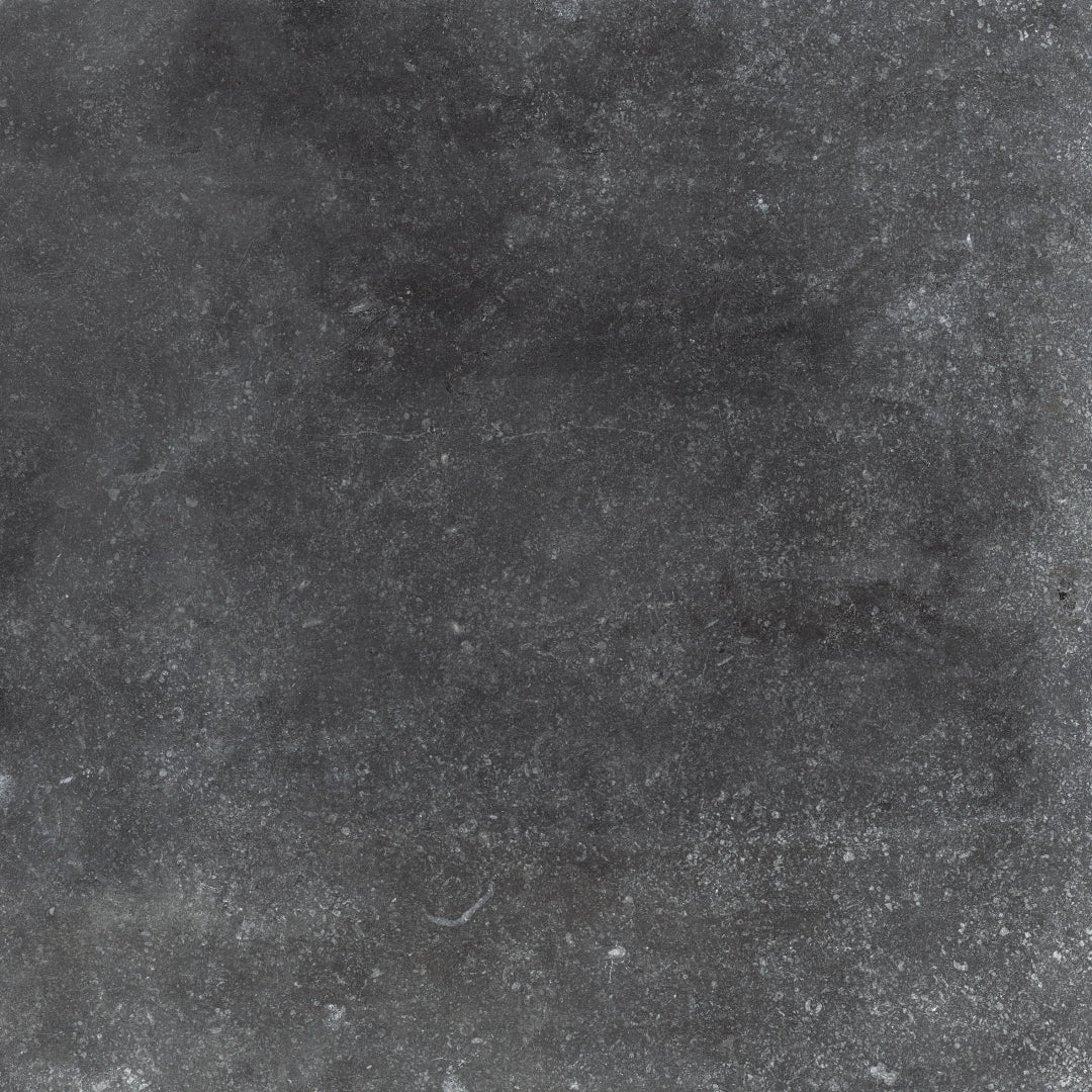 Antica Ceramica Rubiera, Outdoor - 303791 - Ultra Ancienne Noir, Naturale, 81x81cm, 20.00mm, Rett.