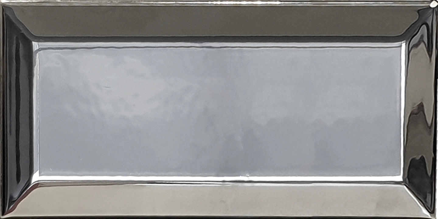 Pamesa, Subway - Plata, Matt, 7.5x15cm, 9.00mm