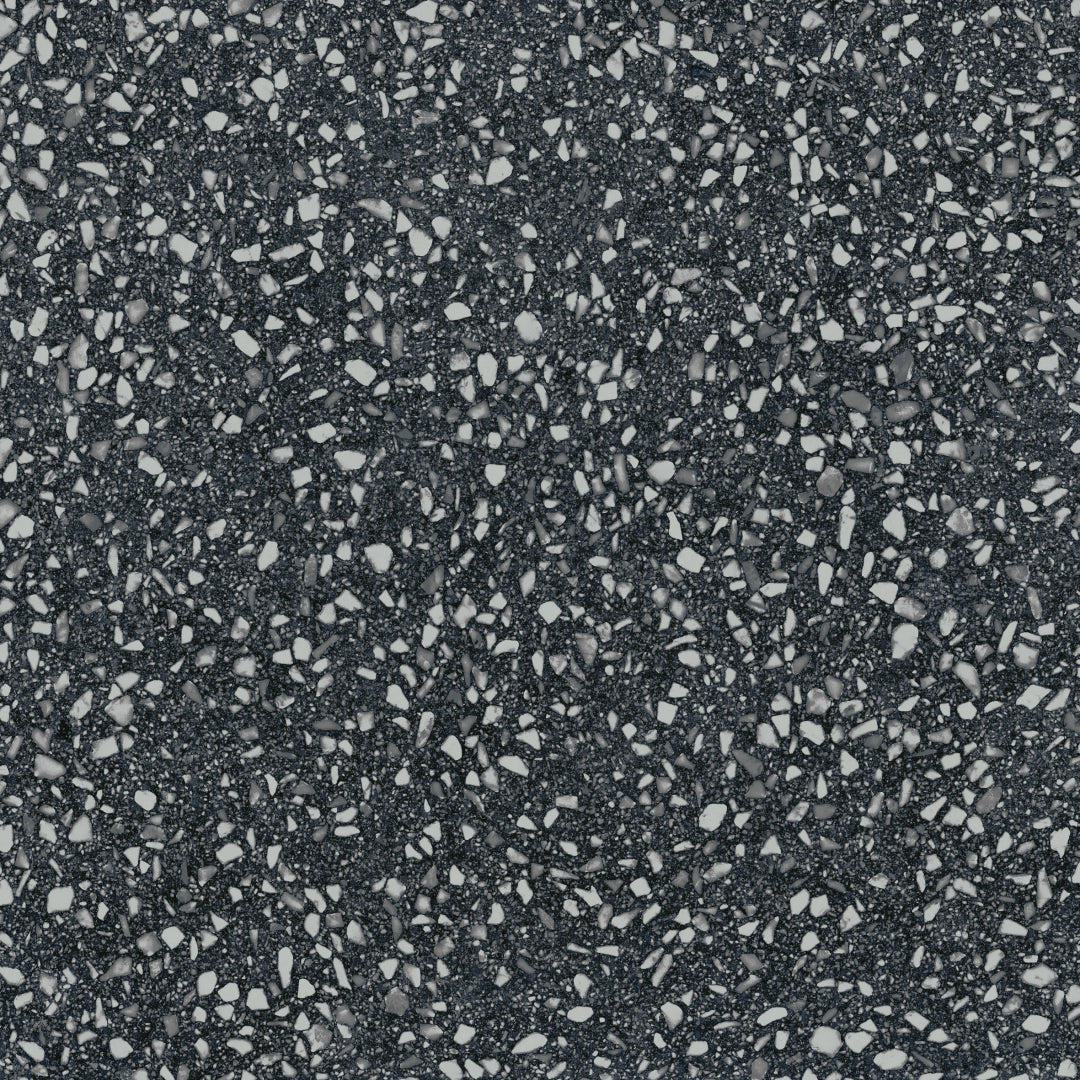 Ceramiche Refin, Flake - ND93 - Black Medium, Soft, 60x60cm, 9.00mm, Rett.
