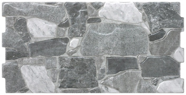 Alaplana Ceramica, Finlay - Gris, Naturale, 25x50cm, 10.00mm