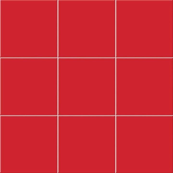 Mainzu, Chroma - Rojo, Brillo, 20x20cm, 10.00mm