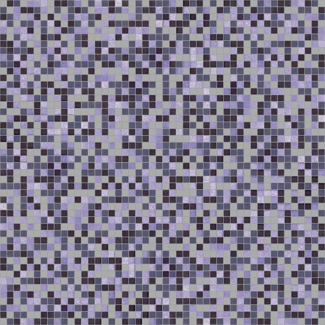 Appiani, Mix Colour - XMBM 402 - Metropolitan Bump 02  Ciclamino/Melanzana/Pirrotina/Alluminio, Naturale (1.2x1.2), 30x30cm, 7.20mm