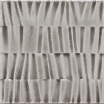Gigacer, Bamboo - Gray Stone, Craquelé, 15x15cm, 10.00mm
