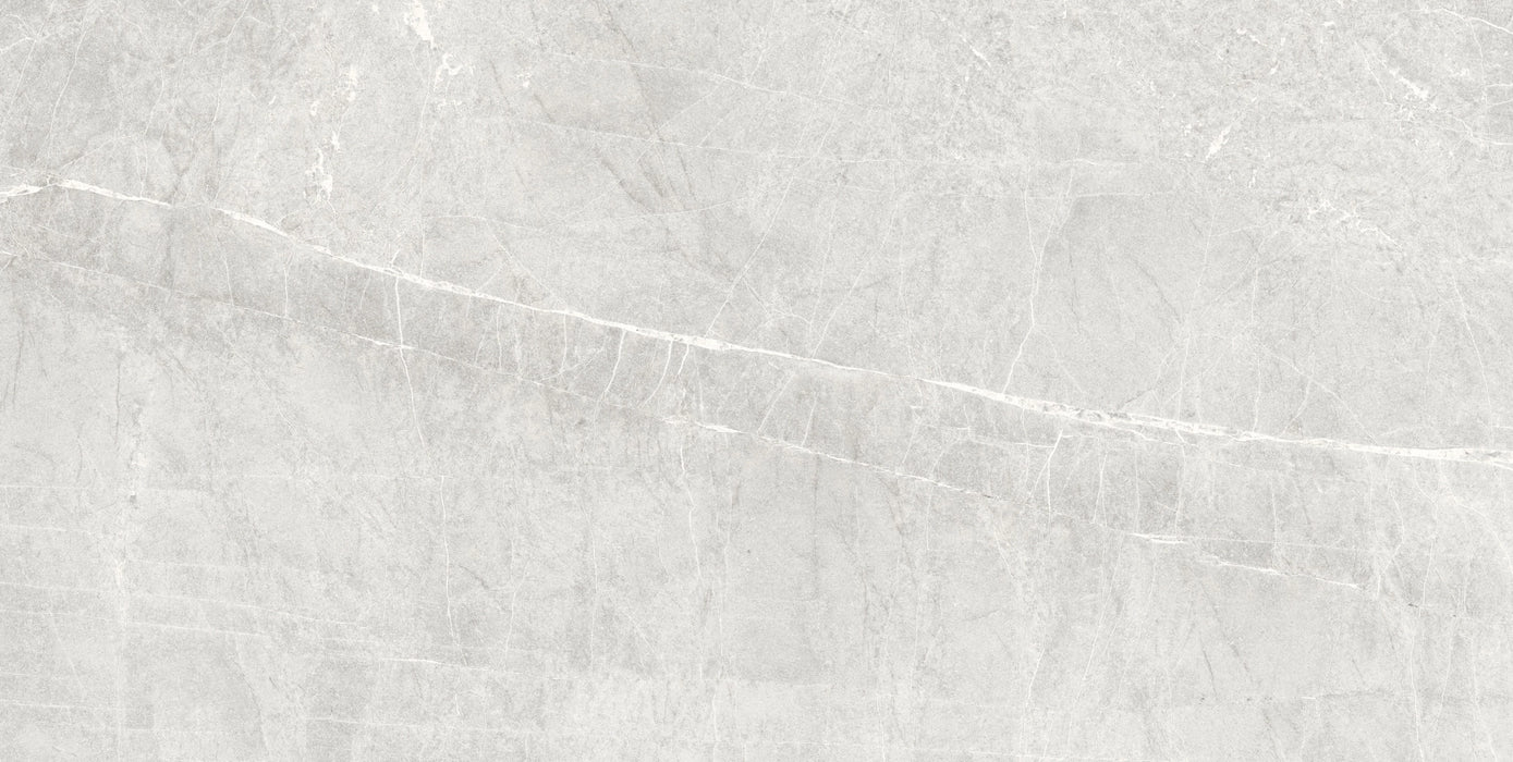 Geotiles, Calacatta - Gris, Glossy Glazed, 60x120cm, 9.00mm, Rett.