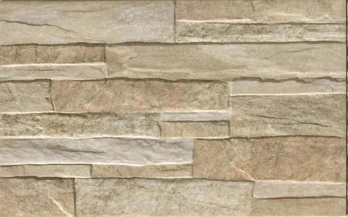 Stn Ceramica, Garos - AB1FES - Pedra, Matt, 25x40cm, 10.00mm