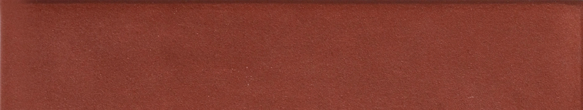 Mutina, Time - Salta Red, Smooth, 3.9x20.5cm, 12.00mm, Rett.