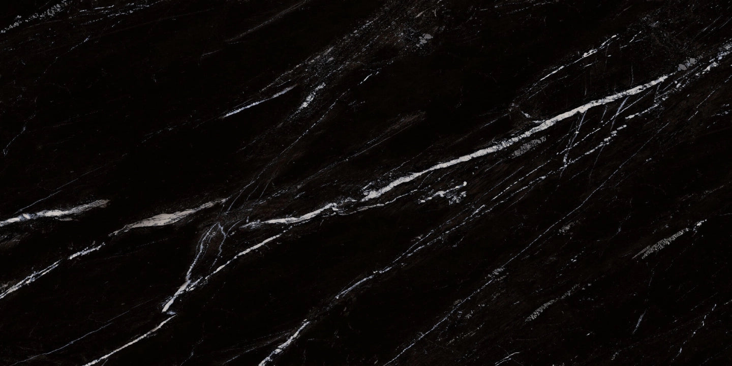 Ragno, Incanto - R8U4 - Sky Black, Glossy, 75x150cm, 9.50mm, Rett.