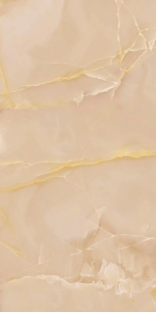 Marazzi, Grande_marble Look - MEQ4 - Onice Beige, Lux, 160x320cm, 6.00mm, Rett.