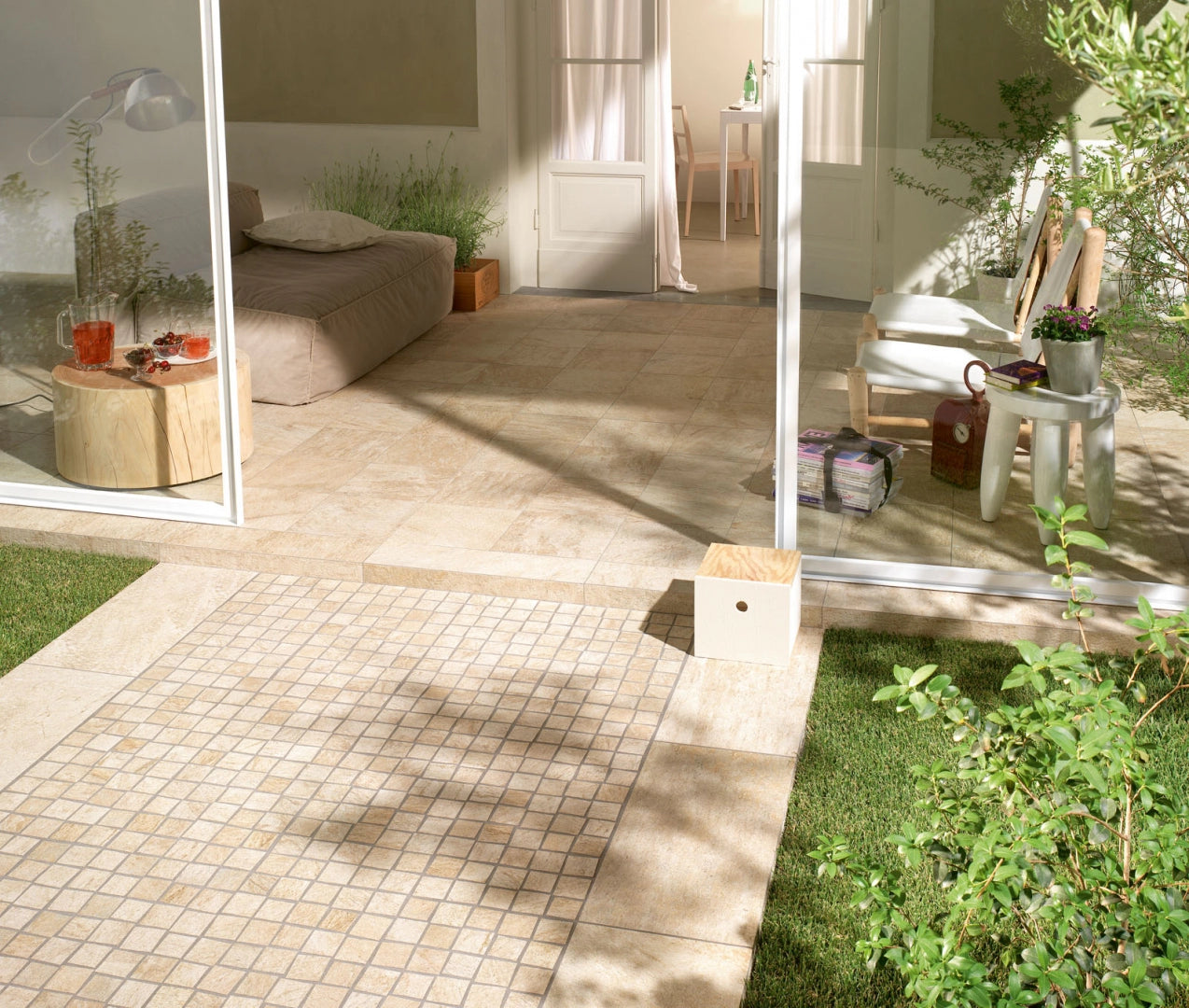 Marazzi, Multiquartz - MJVP - White, Strutturato, 60x60cm, 9.50mm, Rett.