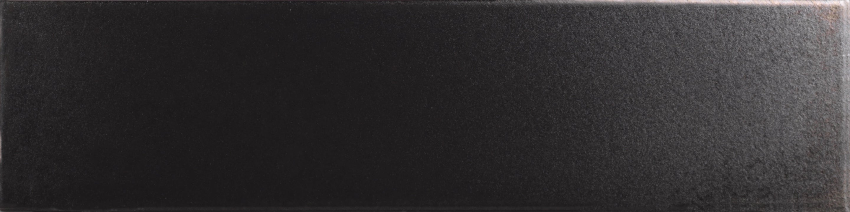 Tonalite, Metal - MET40BL - Black, Lucida, 10x40cm, 9.00mm, Rett.