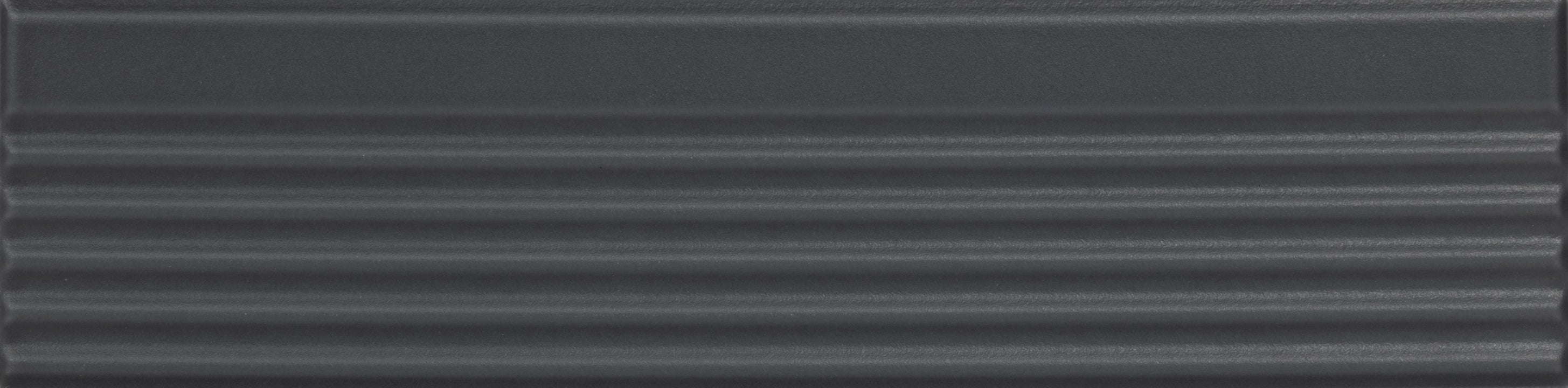 Quintessenza Ceramiche, Modulo - MDL107M - Inciso Carbone, Matt, 5.6x23.2cm, 8.00mm