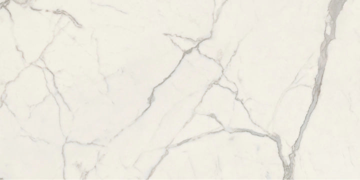 Ceramiche Caesar, Anima Futura - AGB5 - Majestic White, Lucidato, 60x120cm, 9.00mm, Rett.