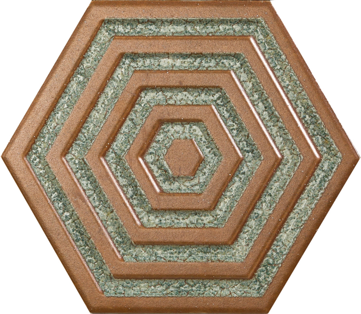 Pamesa, Victoria - Turquoise Copper, Matt, 19.8x22.8cm, 10.00mm, Rett.