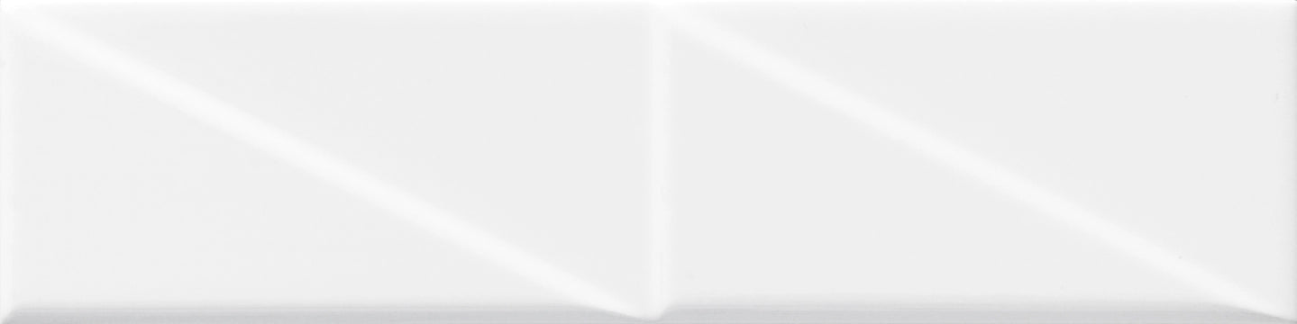 Ceramiche Settecento, Outfit - 167112 - Bright White, Matt, 7.5x30cm, 10.00mm, Rett.